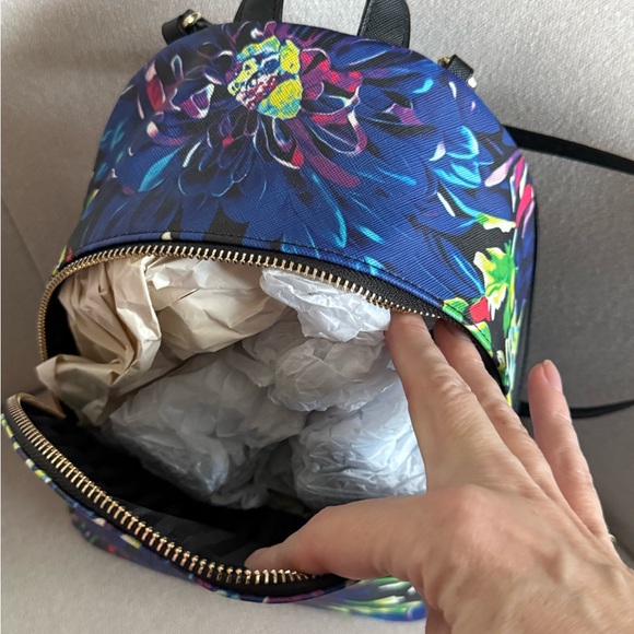 Victoria\'s Secret Multicolor Floral Backpack main image 6